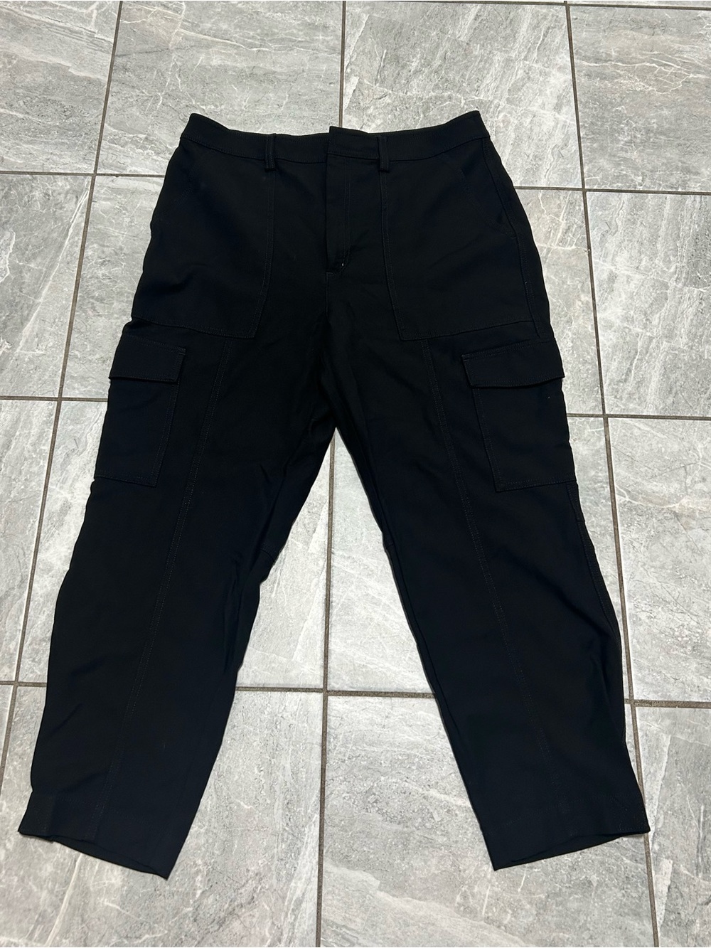 Banana Republic Black Cargo Utility Pants Women’s Size 14